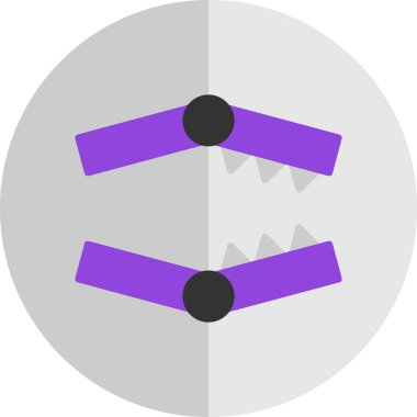 Fiyonklu bir Noel ağacının düz simgesi