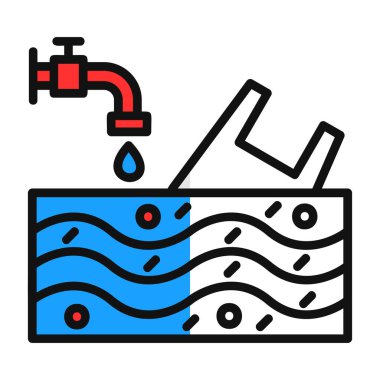 Su musluğu. Basit tasarım