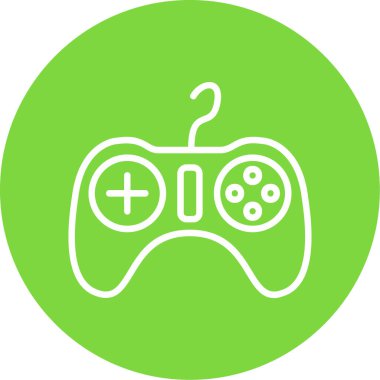 joystick simgesi vektör illüstrasyonu 