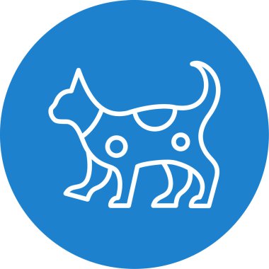 kedi simgesi vektör illüstrasyonu