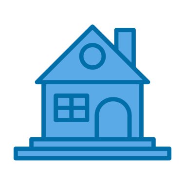 ev simgesi modern basit illüstrasyon