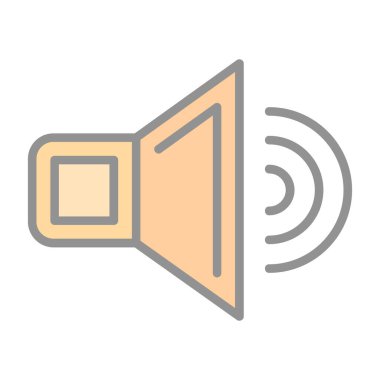 vektör sözcüsü Simgesi illüstrasyonu 