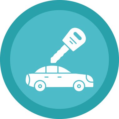 Araba tamir kutsal kişilerin resmi, vektör çizim