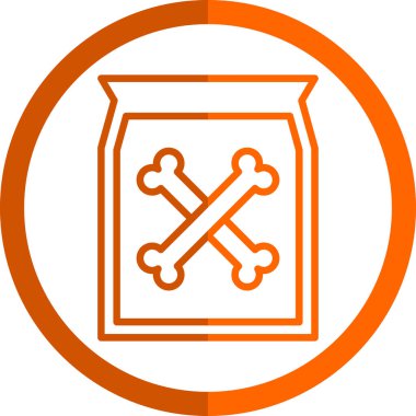 Yiyecek ve içecek ikonu. vektör