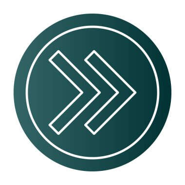 ok simgesi vektör illüstrasyonu