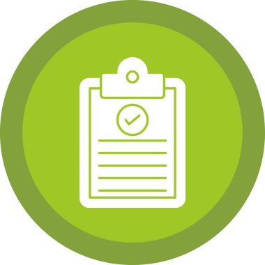 Basit düz pano simgesi vektör illüstrasyon tasarımı