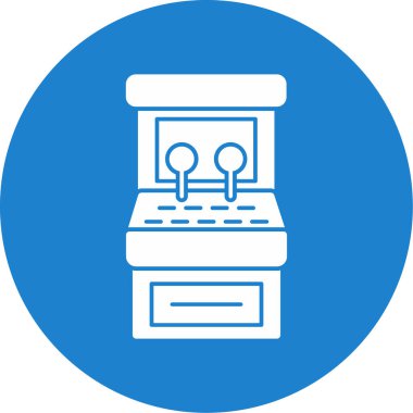 Yazıcı. Web simgesi basit illüstrasyon