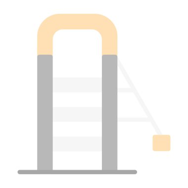 inşaat vinci vektör simgesi