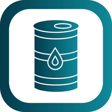 yağ ikonu vektör illüstrasyonu
