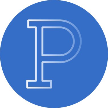 alfabe harf simgesi vektör illüstrasyon tasarımı