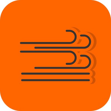 Tek bir simgenin vektör illüstrasyonu