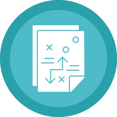 Web simgesi, basit grafiğin vektör illüstrasyonu