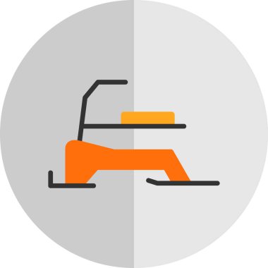 Modern simgenin vektör illüstrasyonu