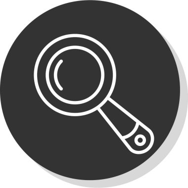 Ara. Web simgesi basit illüstrasyon 