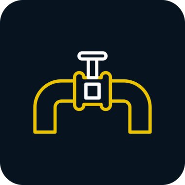 Musluk vektör resimleme simgesi