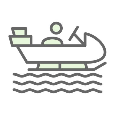 Seyir çizgisi simgesi, seyir teknesi çizimi