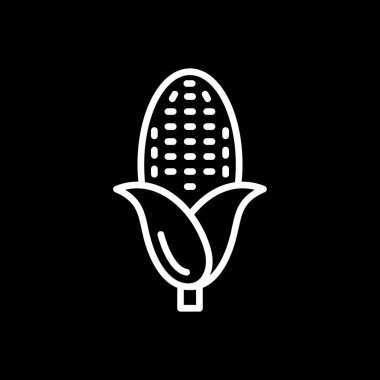 Mısır vektör simgesi. Mısır ikonu. Web tasarımı ve uygulamaları için mısır simgesi.