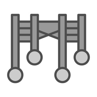 Modern eğitim ikonunun vektör illüstrasyonu