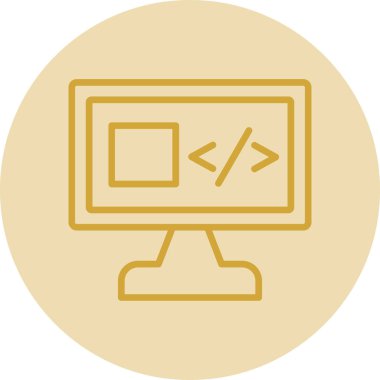 Geliştirme için web tasarım simgesi