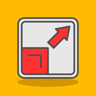 ok vektör simgesi tasarımı