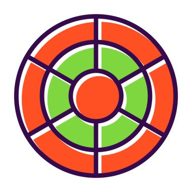 seo modern simgesinin vektör illüstrasyonu