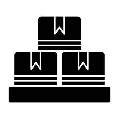 Kitap yığını simgesi, basit biçim