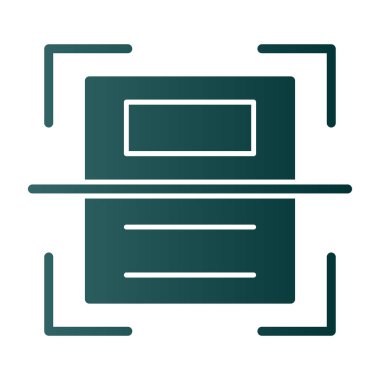 Tarayıcı ağ simgesi vektör çizimi