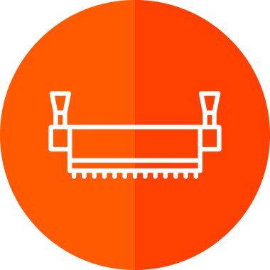 Modern El Testere simgesinin vektör çizimi              