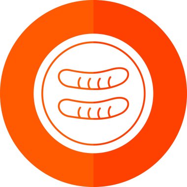 Gıda simgesinin vektör illüstrasyonu