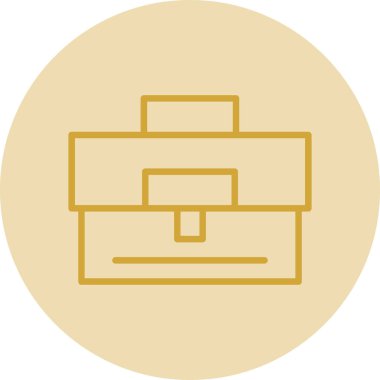 Çanta. Web simgesi basit tasarım