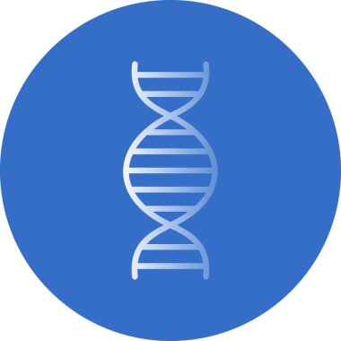 dna. Web simgesi basit illüstrasyon 