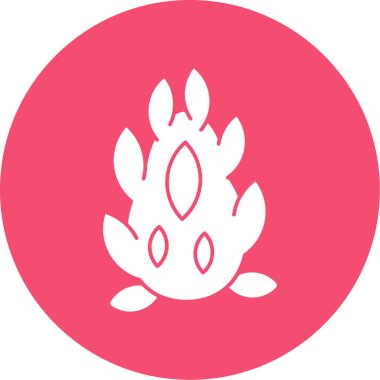 çiçek simgesi vektör illüstrasyonu