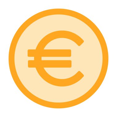 Euro simgesi vektör çizim