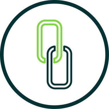 link web simgesi basit illüstrasyon 