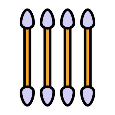Çizgi film simgesinin vektör illüstrasyonu