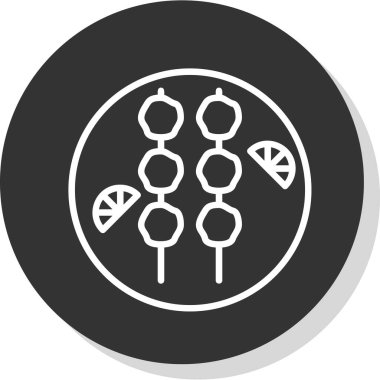 Modern simgenin vektör illüstrasyonu