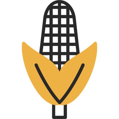 Mısır vektör simgesi. Mısır vektör simgesi. mısır simgesi