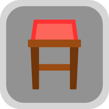 mobilya simgesi, düz tasarım