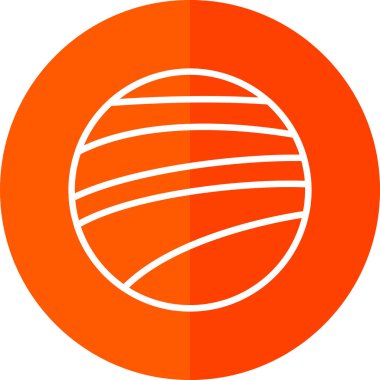 Top. Web simgesi basit illüstrasyon