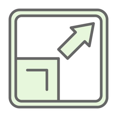 seo modern simgesinin vektör illüstrasyonu