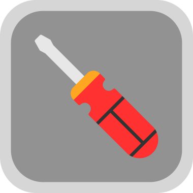 tornavida aracı simge vektör illüstrasyon tasarımı