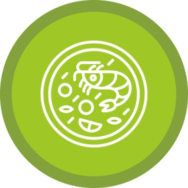 Gıda simgesinin vektör illüstrasyonu