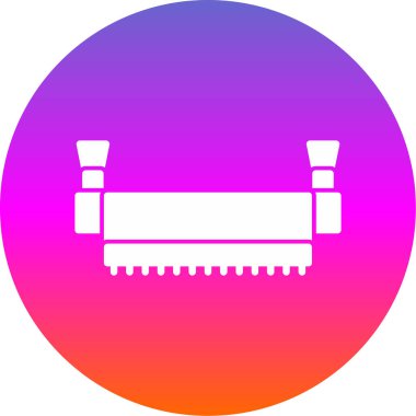 Modern El Testere simgesinin vektör çizimi              