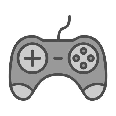 Gamepad Konsol vektör illüstrasyonu