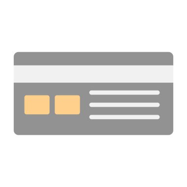 Kredi kartı vektör illüstrasyonu 