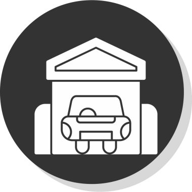 Yapı simgesinin vektör illüstrasyonu