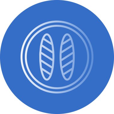 Gıda simgesinin vektör illüstrasyonu