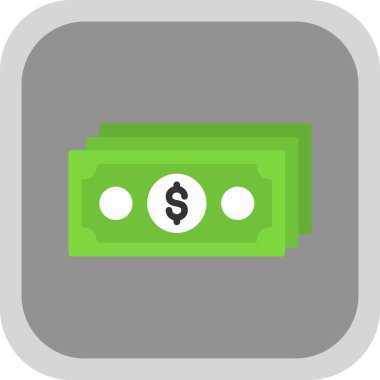  Dolar simgesi vektör illüstrasyon tasarımı