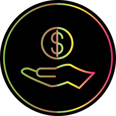 para simgesi vektör illüstrasyonu