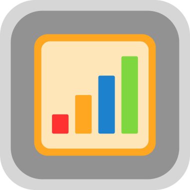 grafik simgesi, düz tasarım